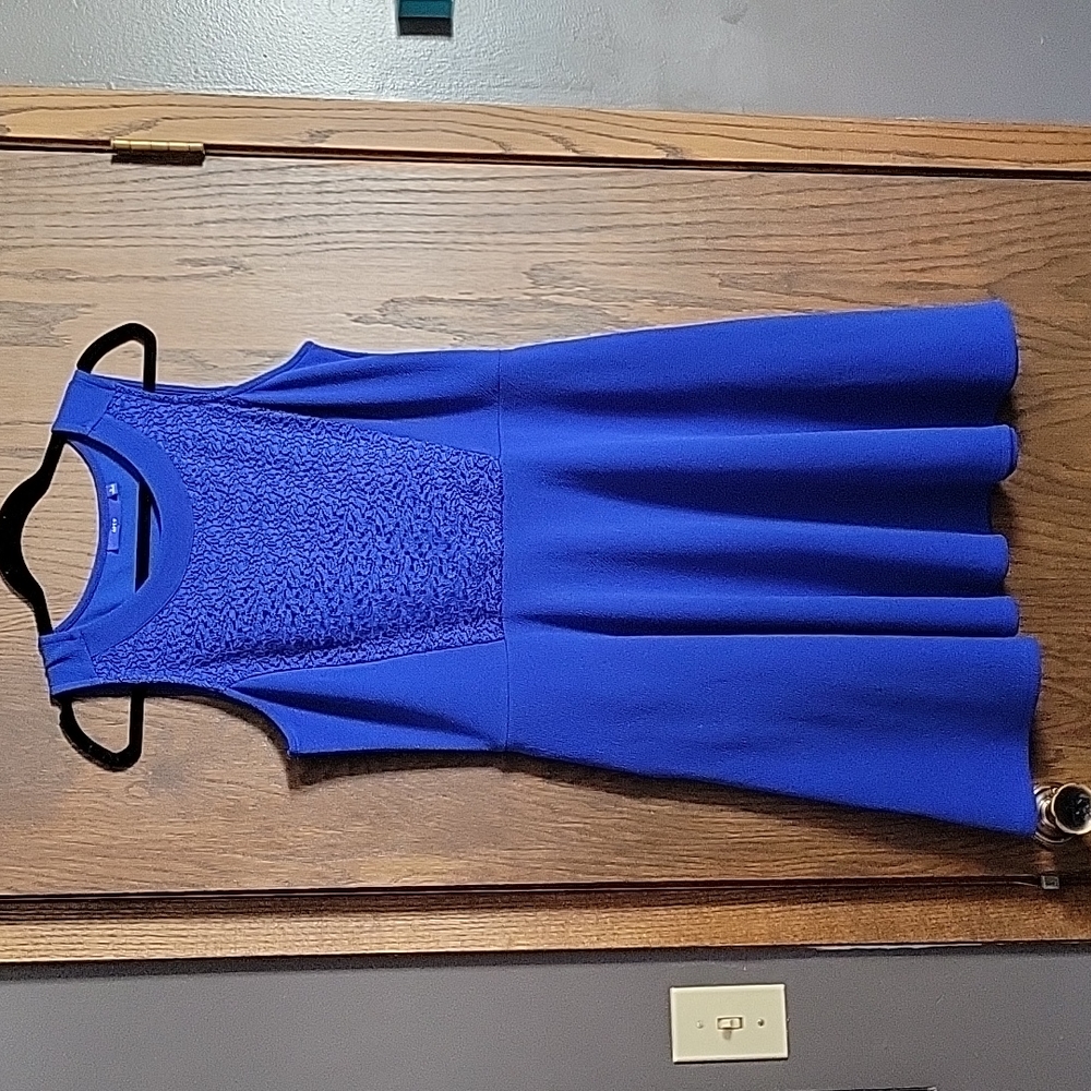 Blue Mid Length Dress